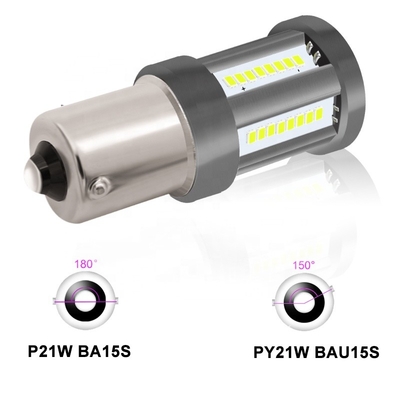 7440 luces de señal de vuelta del freno del LED 1156 BA15S BAY15S 2016 40SMD ningún error Drl 12 V el despertador