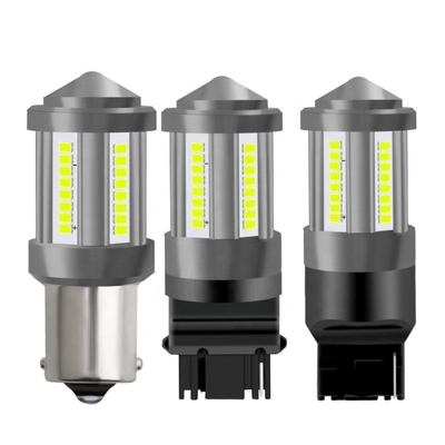 7440 luces de señal de vuelta del freno del LED 1156 BA15S BAY15S 2016 40SMD ningún error Drl 12 V el despertador