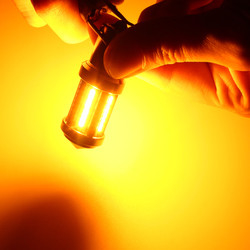 7440 luces de señal de vuelta del freno del LED 1156 BA15S BAY15S 2016 40SMD ningún error Drl 12 V el despertador