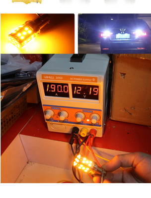Universales llevados frenan el sistema de iluminación auto ligero de la señal de vuelta 20W 12-24V
