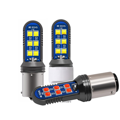 el universal 5w llevó la señal de vuelta de la luz de la cola Mini Headlamps 12SMD