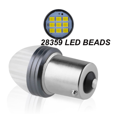 Las luces de señal de vuelta del freno de la motocicleta LED del OEM Skd de inversión auto llevaron el bulbo 12V