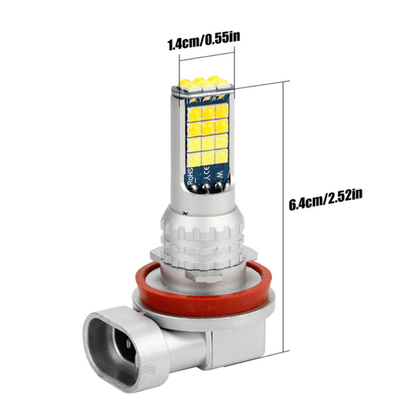 Luces de niebla universales del automóvil del poder más elevado H11 ligero bicolor 9006 881 H3 H8 H7 3030