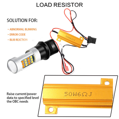 2835 7440 luces de señal de vuelta del freno de T20 Chips Fog LED 42SMD