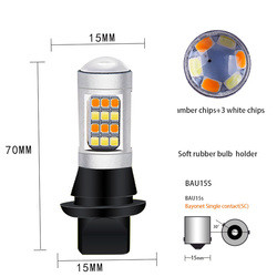 2835 7440 luces de señal de vuelta del freno de T20 Chips Fog LED 42SMD