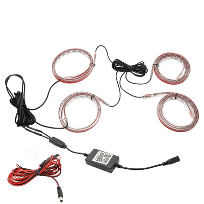 El coche flexible del Rgb del control del APP llevó la tira DRL de la luz de la puerta posterior de Underglow de la luz de tira