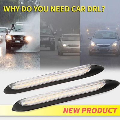 El fluir secuencial corriente diurno de las luces LED del vehículo universal de la prenda impermeable explora 2835 34.5CM