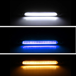 El fluir secuencial corriente diurno de las luces LED del vehículo universal de la prenda impermeable explora 2835 34.5CM