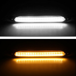 El fluir secuencial corriente diurno de las luces LED del vehículo universal de la prenda impermeable explora 2835 34.5CM