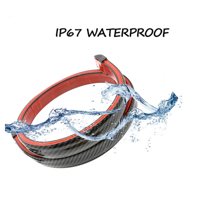 La luz de freno llevada automotriz de la prenda impermeable IP65 pela la fibra de carbono 2835