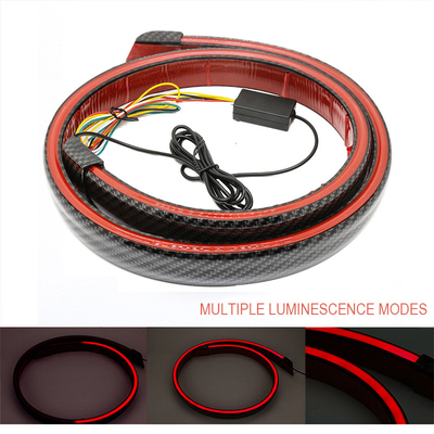 La luz de freno llevada automotriz de la prenda impermeable IP65 pela la fibra de carbono 2835