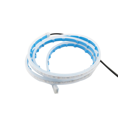 linternas impermeables flexibles ligeras DRL de la tira de funcionamiento del tiempo del día del coche LED de 2pcs 12V