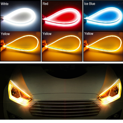 los 30cm los 45cm los 60cm Drl llevaron el alambre de neón ligero corriente diurno del EL del coche ambiente