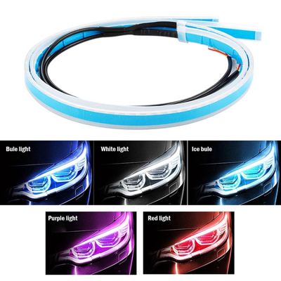 Color doble 300m m de la tira de tubo de la linterna LED del coche de la emergencia 450m m 600m m
