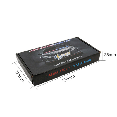 La advertencia de puerta impermeable bicolor universal de coche llevó 12V ligero el 120cm