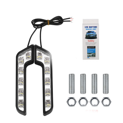 3030 luces de cuidado ligeras corrientes de Drl del coche de la emergencia del tiempo del día del LED para BMW