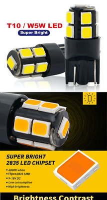 Bulbos LED blancos de 12 V para automóviles camiones y SUV