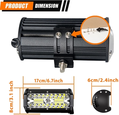 Luces de conducción LED de alta potencia de 200W IP68 Material de aleación de aluminio impermeable