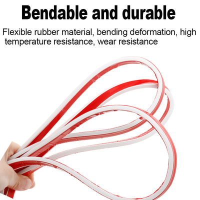 12V DIY Car Hood Flexible Led Strip Light Blanco durante el día Luces de funcionamiento Decoración luz de fondo Larga lámpara de atmósfera de automóvil