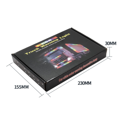 24V 5050 SMD 5A 2.4m Luces de la atmósfera interior del automóvil con mando a distancia para camioneta