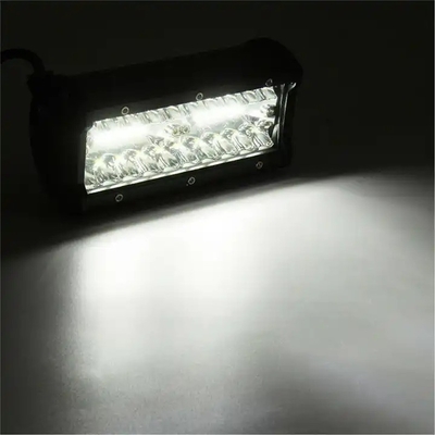 9 pulgadas de 180W de doble fila LED Light Bar Blanco / ámbar para vehículos todoterreno