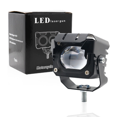 12-80V Ámbar 3570 LED de doble color LED luces de trabajo para motocicletas 30-60W fuera de la carretera luces de conducción