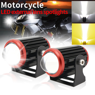 Tipo de lámpara delantera para motocicletas de luz baja de alta intensidad