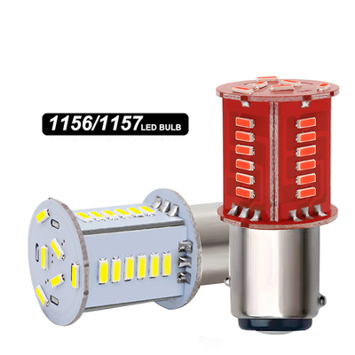 Indicadores de giro LED de automóviles personalizables 3014 30SMD S25 1156 BA15S BAU15S BAY15D lámpara trasera