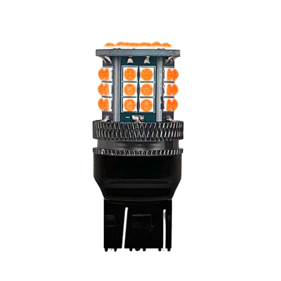 Indicadores de señales de giro LED de aleación de aluminio 3030 39 SMD 12v 1156 BA15S 1157 BAY15D T20 T25 Indicador de giro de automóvil