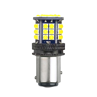 Indicadores de señales de giro LED de aleación de aluminio 3030 39 SMD 12v 1156 BA15S 1157 BAY15D T20 T25 Indicador de giro de automóvil