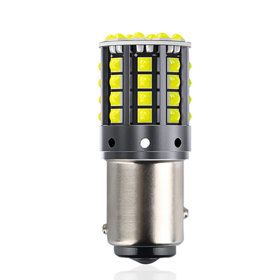 Luz de retroceso LED de aleación de aluminio blanco 1156 1157 T20 3030 44SMD 12V 24V