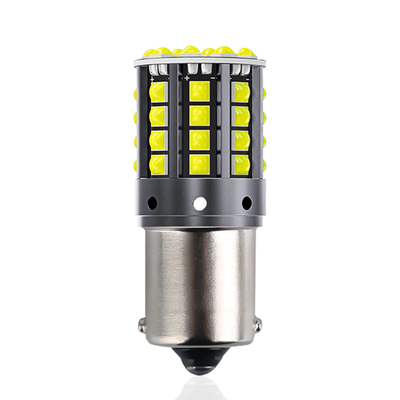 Luz de retroceso LED de aleación de aluminio blanco 1156 1157 T20 3030 44SMD 12V 24V