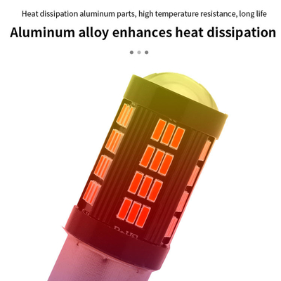1157 1156 4014 66 SMD luz de freno LED coches de marcha atrás interior bombillas LED auto Canbus