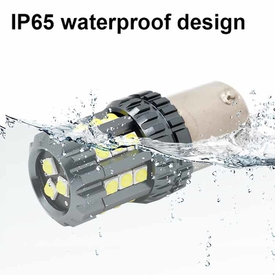Luzes LED de giro de automóviles de color blanco Auto 12V 24V 2835 45SMD 1156 1157 T25 3156 3157 T20 7440 7443 Canbus bombillas de automóvil LED