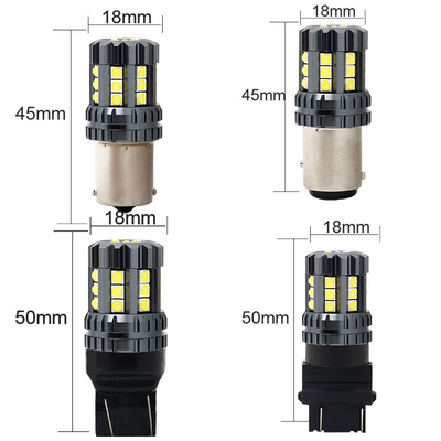Luzes LED de giro de automóviles de color blanco Auto 12V 24V 2835 45SMD 1156 1157 T25 3156 3157 T20 7440 7443 Canbus bombillas de automóvil LED