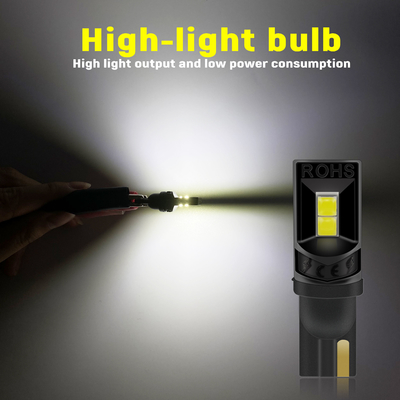 360 grados LED bombillas T10 194 168 147 W5W 3030 Car LED interior bombillas de error libre de la placa de licencia luz