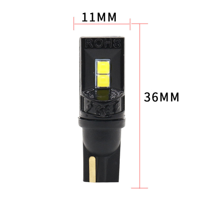 360 grados LED bombillas T10 194 168 147 W5W 3030 Car LED interior bombillas de error libre de la placa de licencia luz