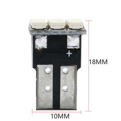 Potencia 9W bombillas LED impermeables IP67 360 grados Luz de automóvil 12v T10 12SMD 1206 3020 Luz de lectura placa de licencia