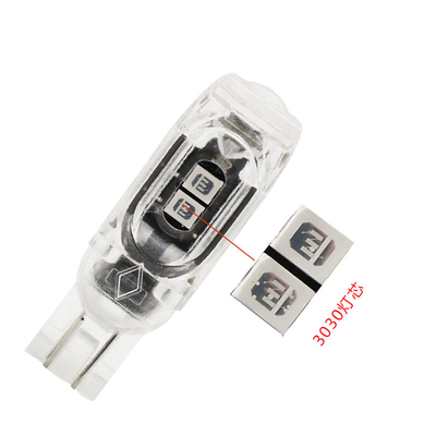 360 grados de luz LED bombilla de automóvil placa de licencia luz T10 2835 3030 5smd LED resaltado 5W5 lámpara de ancho pequeño no polar