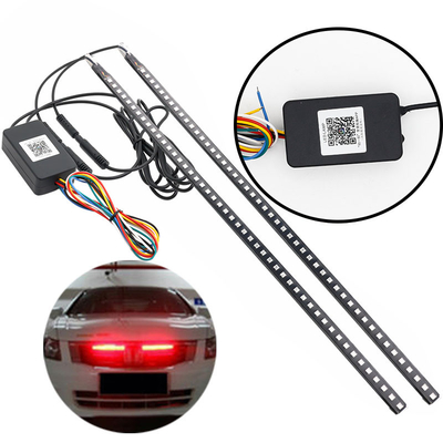 Universal ABS Car Interior LED Luces a prueba de agua 56CM Car Flash Strobe Light Light Knight Rider Escáner luz