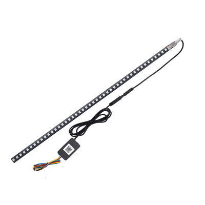 Universal ABS Car Interior LED Luces a prueba de agua 56CM Car Flash Strobe Light Light Knight Rider Escáner luz