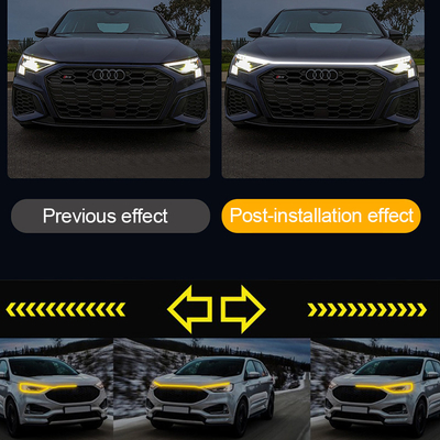 ST-5050-150180APP Luzes interiores LED RGB de automóviles con control remoto a prueba de agua y flexible