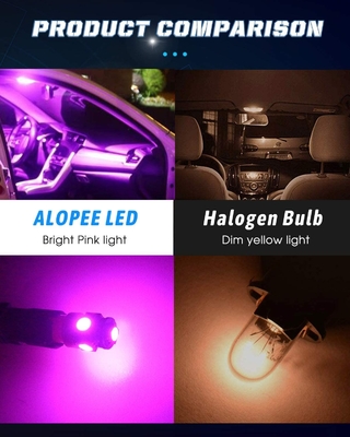 194 bombillas automotrices del LED 6500K acuñan T10 SMD 5050 saltan