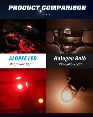 194 bombillas automotrices del LED 6500K acuñan T10 SMD 5050 saltan