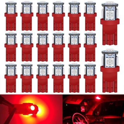 194 bombillas automotrices del LED 6500K acuñan T10 SMD 5050 saltan