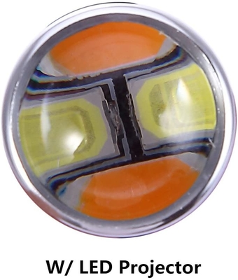 3157 3057 3357 4157 luces de señal de vuelta del freno del LED Amber Switchback 22 SMD con el proyector