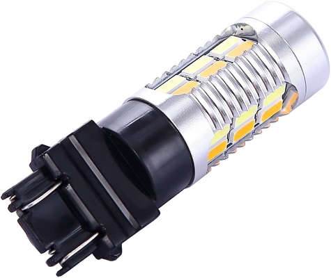 3157 3057 3357 4157 luces de señal de vuelta del freno del LED Amber Switchback 22 SMD con el proyector