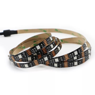 Tira de tubo de la linterna LED del coche del USB SMD 5050 RGB DC colorido 5V flexible